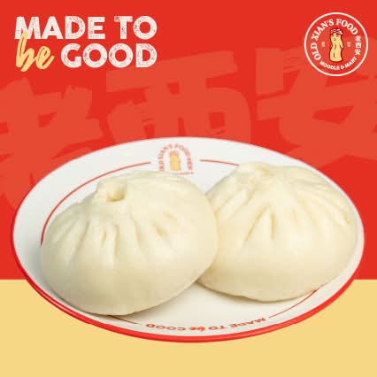 Red Bean Buns (2pc) / 手工红豆包 2pcs